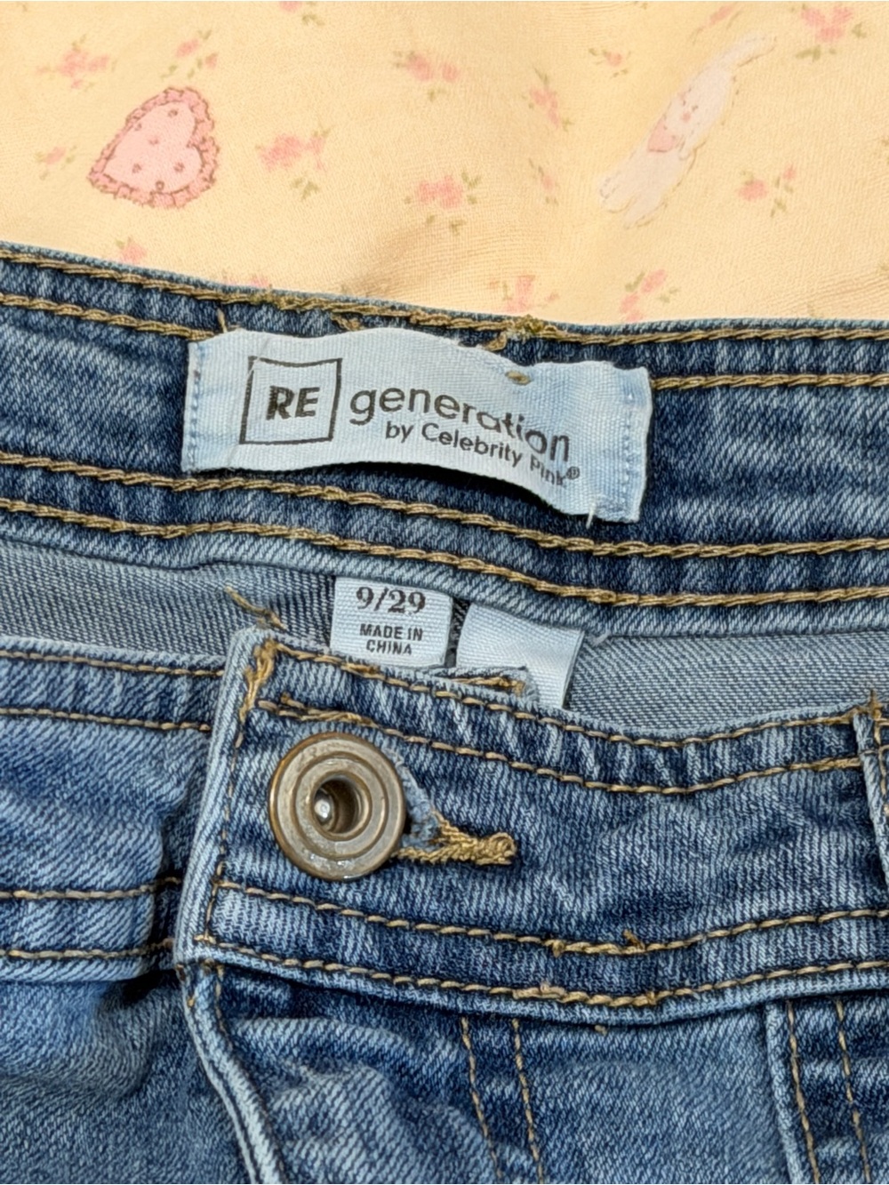 REgeneration Light Blue Wide-Leg Jeans - 9/29